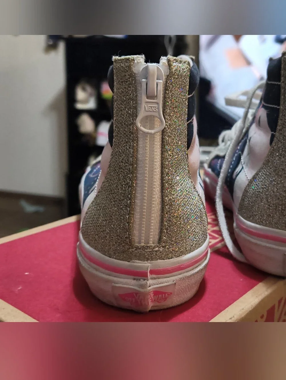 Vans sparkly high